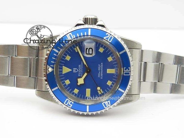 1222 Durable Submariner SS JKF Best Edition Blue Dial Square Markers (Black Date) A 3902